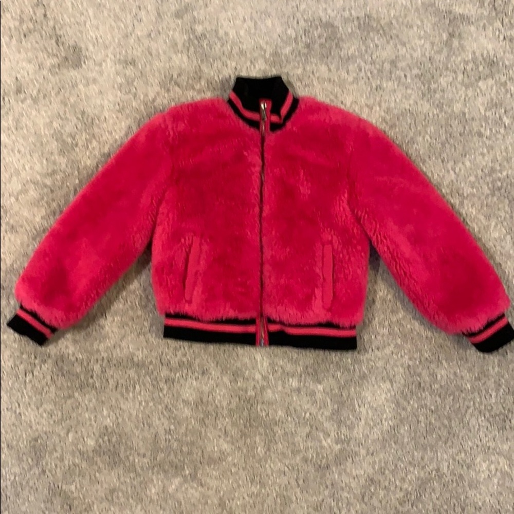 Girls Faux Fur Jacket